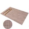 1Pc 45x30cm Rectangle Tesslin PVC Placemat Dining Table Mat Cafe Anti-slip Hot Bowl Pad Cup  Coaster