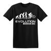Evolution mountain bike tshirtbikerfunnygift father daycyclingtshirttop
