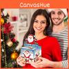 Christmas Santa Money Box With Paper Material Festive Celebration Decoration