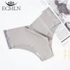 Women's One-piece Ice Silk Seamless Panties V-shaped Low-waist Breathable Underwear Skin-friendly Soft Lingerie