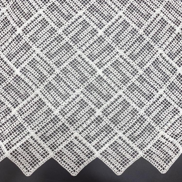 Polyester Embroidery Lace Fabric, Newly Designed Hollow Women s Lace Fabric, Water Soluble Fashion Lace Fabric белый