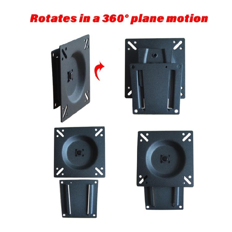 Monitor Mount Flat Panel Bracket for 10 To 30Inch LCD Screens Rotatable Capability Heavy Gauge Metal Space Efficient
