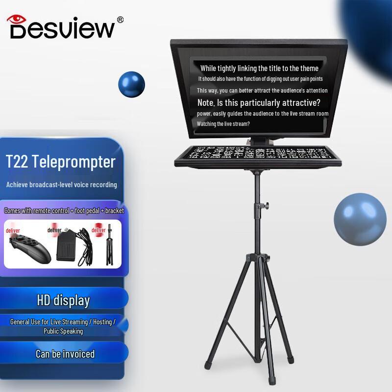 

Besview T22 Portable Teleprompter