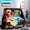 Custom Name Blanket Seek Hallows Witch Blanket Bedding Blanket for Travel, Camping, Living Rooms, Offices, Sofas, Fan Christmas Gift