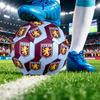 Aston Villa FootballPrinted Size 5 Soccer Ball, Anti Slip Adult Match Football Souvenir for Football Fans
