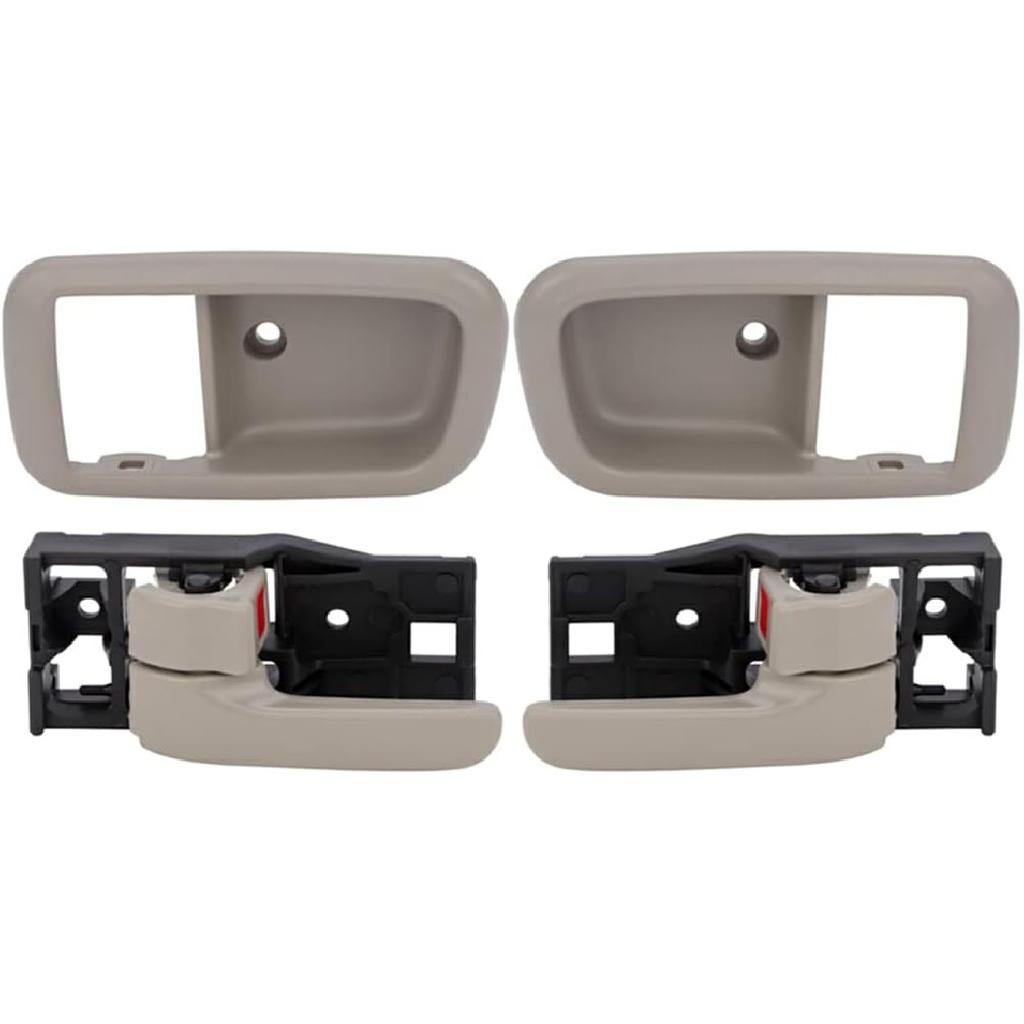 SCITOO Door Handles Front Interior Driver Left Passenger Right Side Gray Compatible with 2000-2006 for Toyota for Tundra, 4pcs