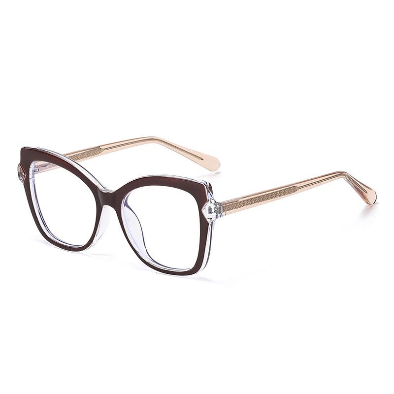 

JYL TS Women s Cat-Eye Optical Frames - Elegant Daily Vision Picks KJL-82050 C-5 безодня