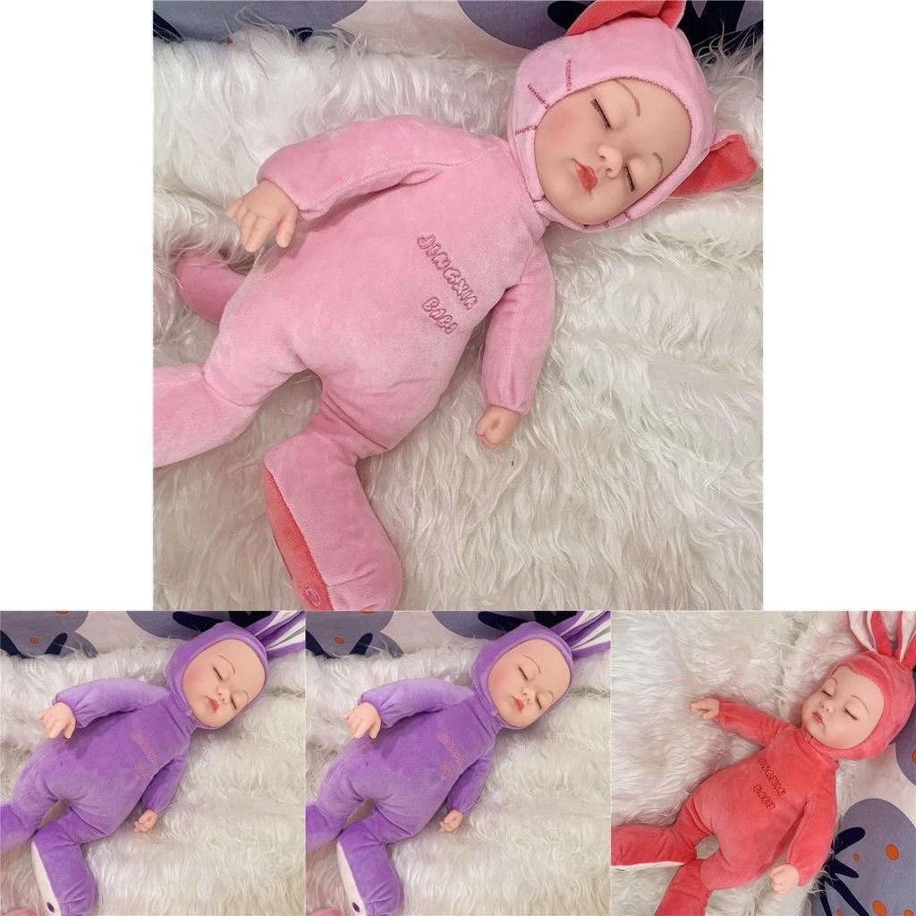 Adorable Newborn Baby Emulated Lifelike Sleeping Soothing Girls Toys