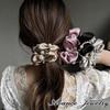 Avance Hair Hair Cute for Accessory, Tie, Scrunchie, Adults, Women's (Black)