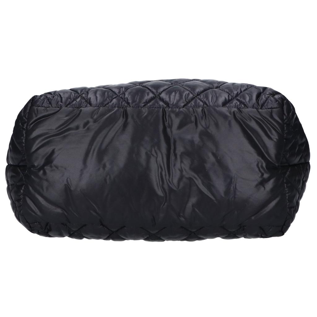 Chanel No. 16 A48610 Coco Cocoon PM Small Handbag Tote Bag Black / SV HardwareUsed