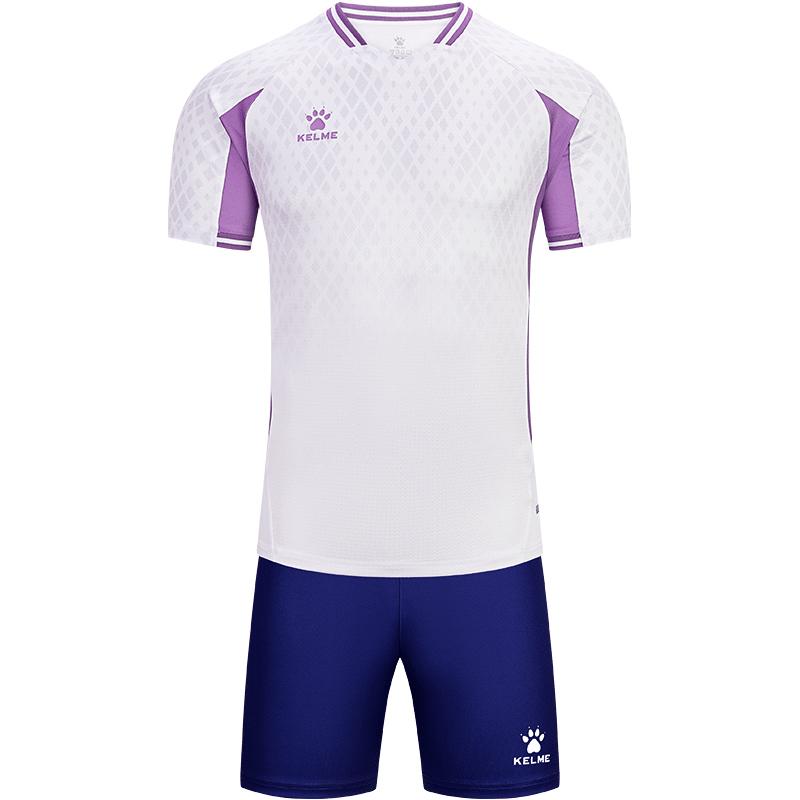 Kelme Football Uniform Customized Team Uniform Official Genuine Printed Uniform Set Men's Match Equipment Short Sleeved