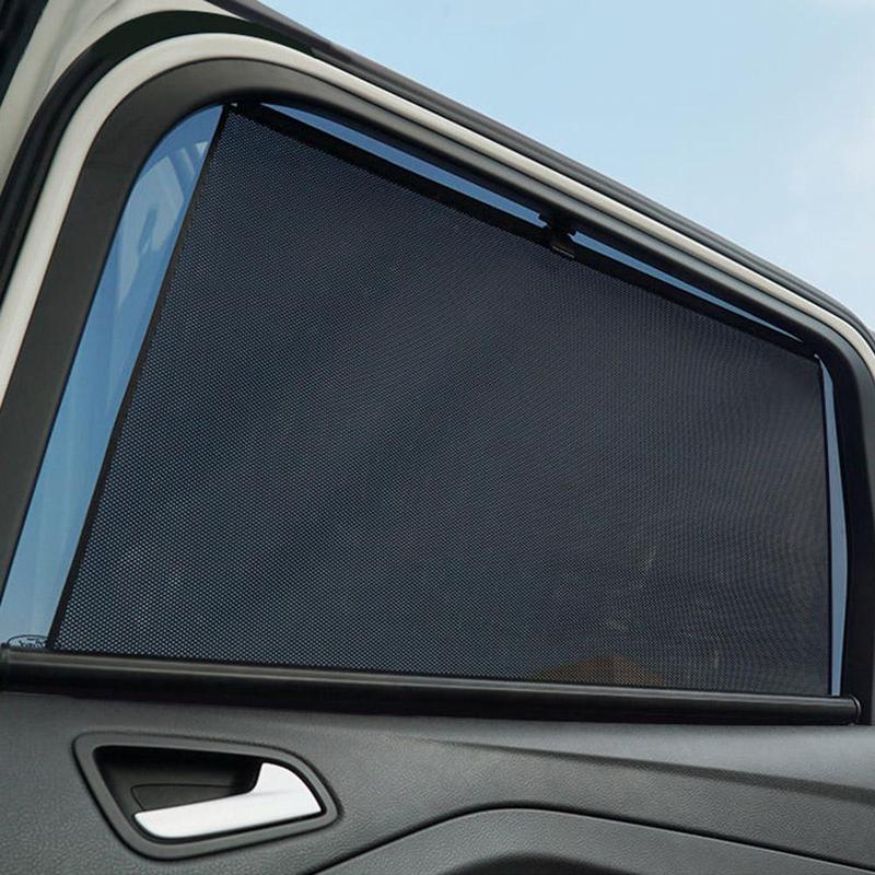 New Car Window Curtain Summer Sun Protection Heat Insulation Automatic Retractable Universal Side Window Sun Shade Visor