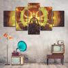 No Framework Modular 5 Pcs Roles In The Game Poster Canvas Painting HD Prints Picture Home Decor Modern Living Room Wall Artwork