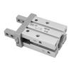 Pneumatischer Parallelgreifer Typ SMC Kleiner Fingerzylinder Einlass Auslass Bohrung Gewinde M5x0.8mm