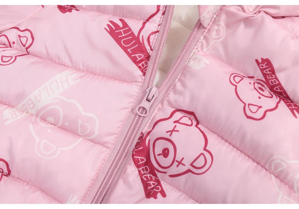 Lightweight Winter Down Jacket for Babies - Stylish Cotton Outerwear for Boys and Girls