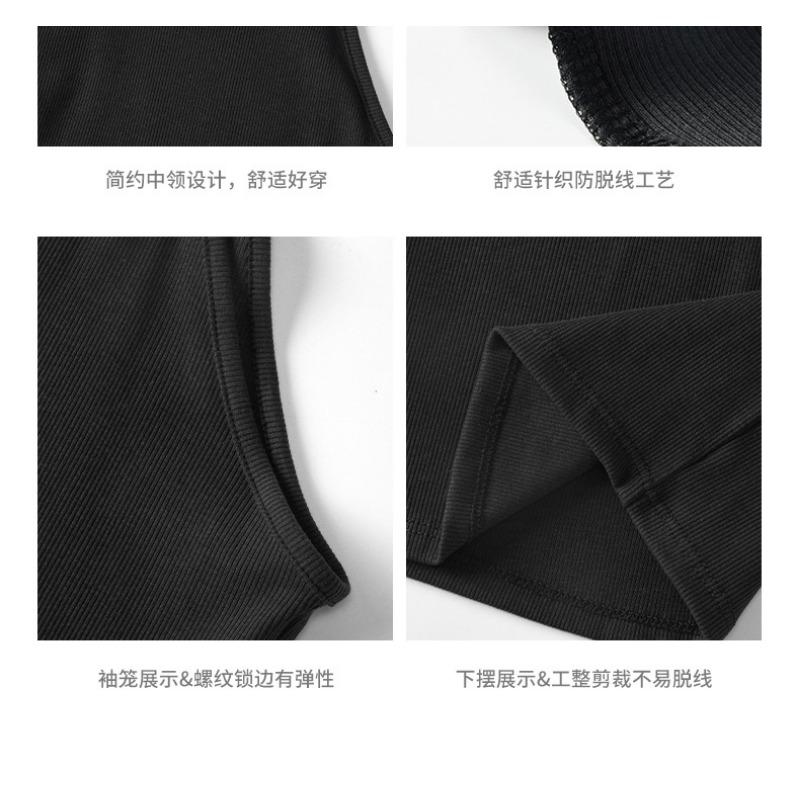 Round Neck Sleeveless Sexy Spring and Summer Camisole Tops for Women