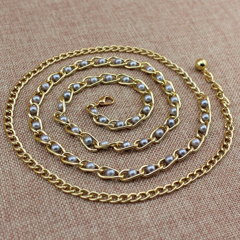Pearl Chain Wild Fine Waist Chain Metal Chain Wild Fine Waist Chain