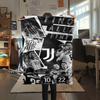 Juventus Print FlAannel Blanket, High Quality Comfortable for All Seasons, Home Decor, Warmth and Comfort