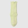 Women's Ruffle Crew Socks Mint UR122CSC26