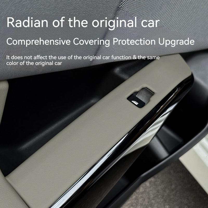 LHD Car Window Lifting Switch Panel Frame Sticker Car Door Button Frame Trim Cover Auto Accessories For BMW X3 G45 2025