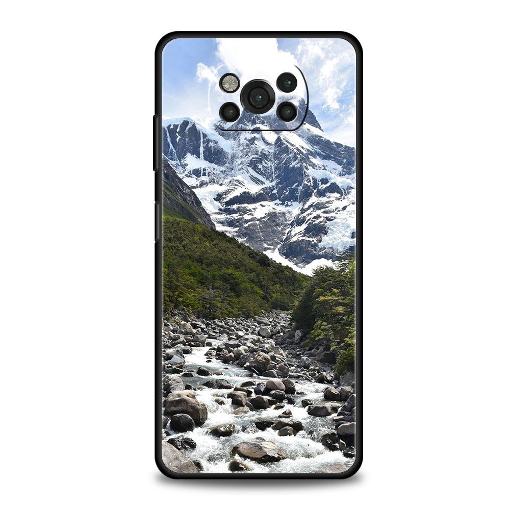 Forest Beach Sunrise Nature Phone Case For Xiaomi Poco X3 NFC M3 F3 F4 M4 X4 Mi Note 12T 12 Pro 10 11 Lite 10T 5G 11T 9T Cover