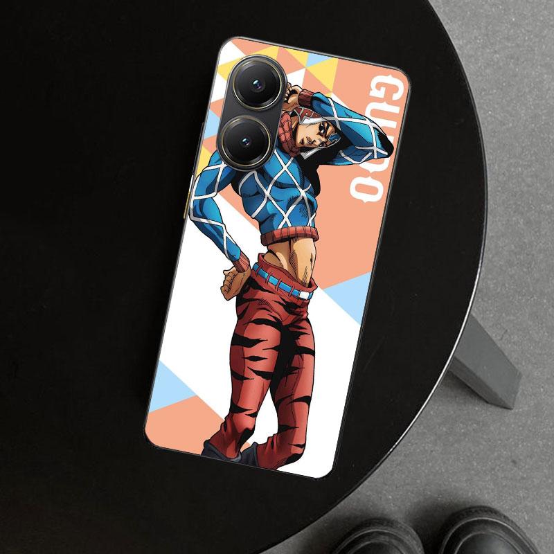 JoJo Adventure Guido Mista Phone Case Cover for Xiaomi Poco X6 X5 X7 Pro F7 Ultra Redmi 15C 15 13C 13 12C 12 10C 10 10A 9C 9A 9T