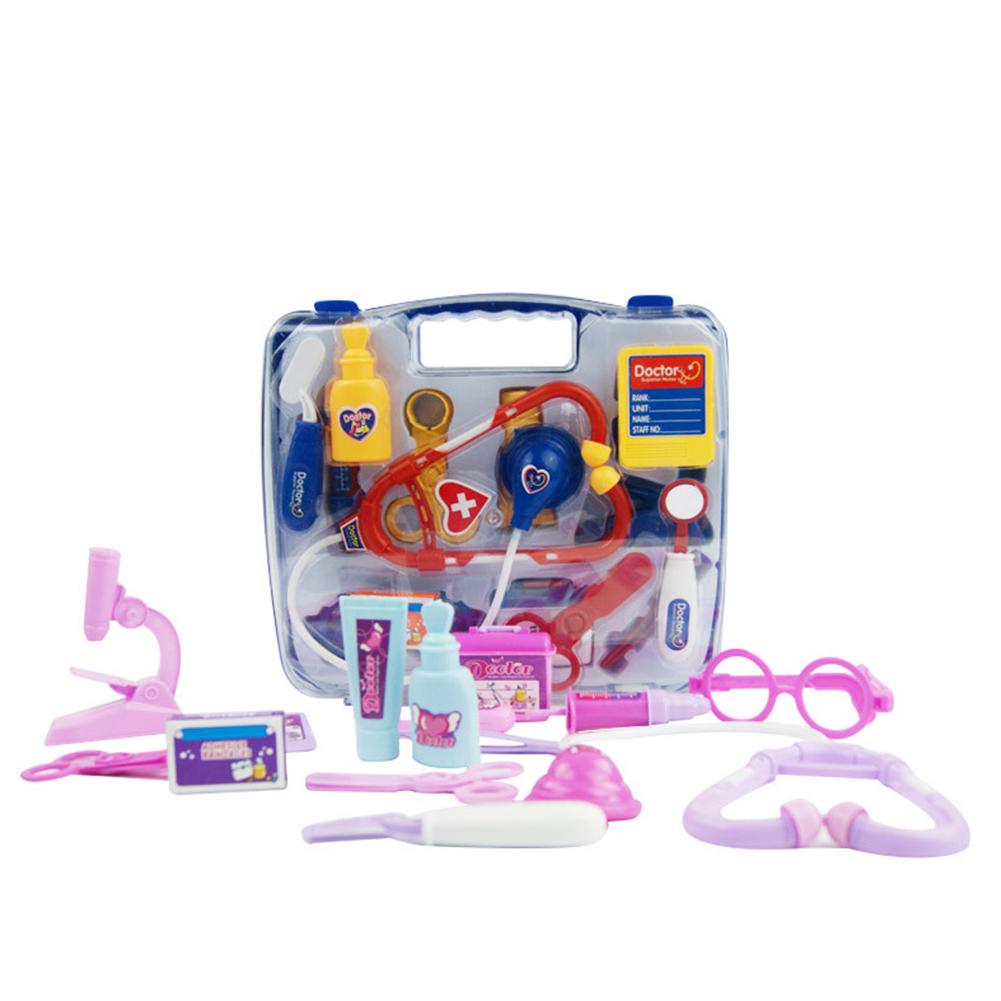 Criança criança fingir brinquedo conjunto medicina caixa jogar médico enfermeira kit médico playset