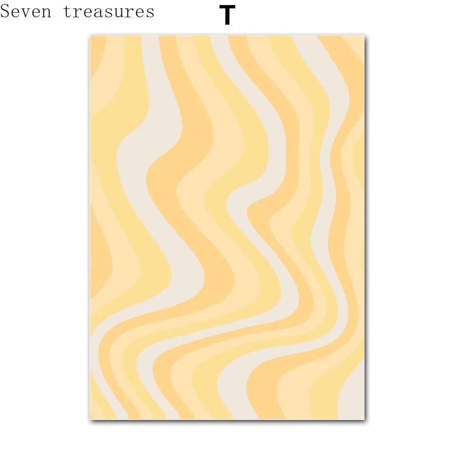 

Pastel Pink Prints and Funky Wall Art, Canvas Paintings, Pictures, Aesthetic, College Room Decor, Retro, Groovy Leaf, Art 21x30cm No Framed