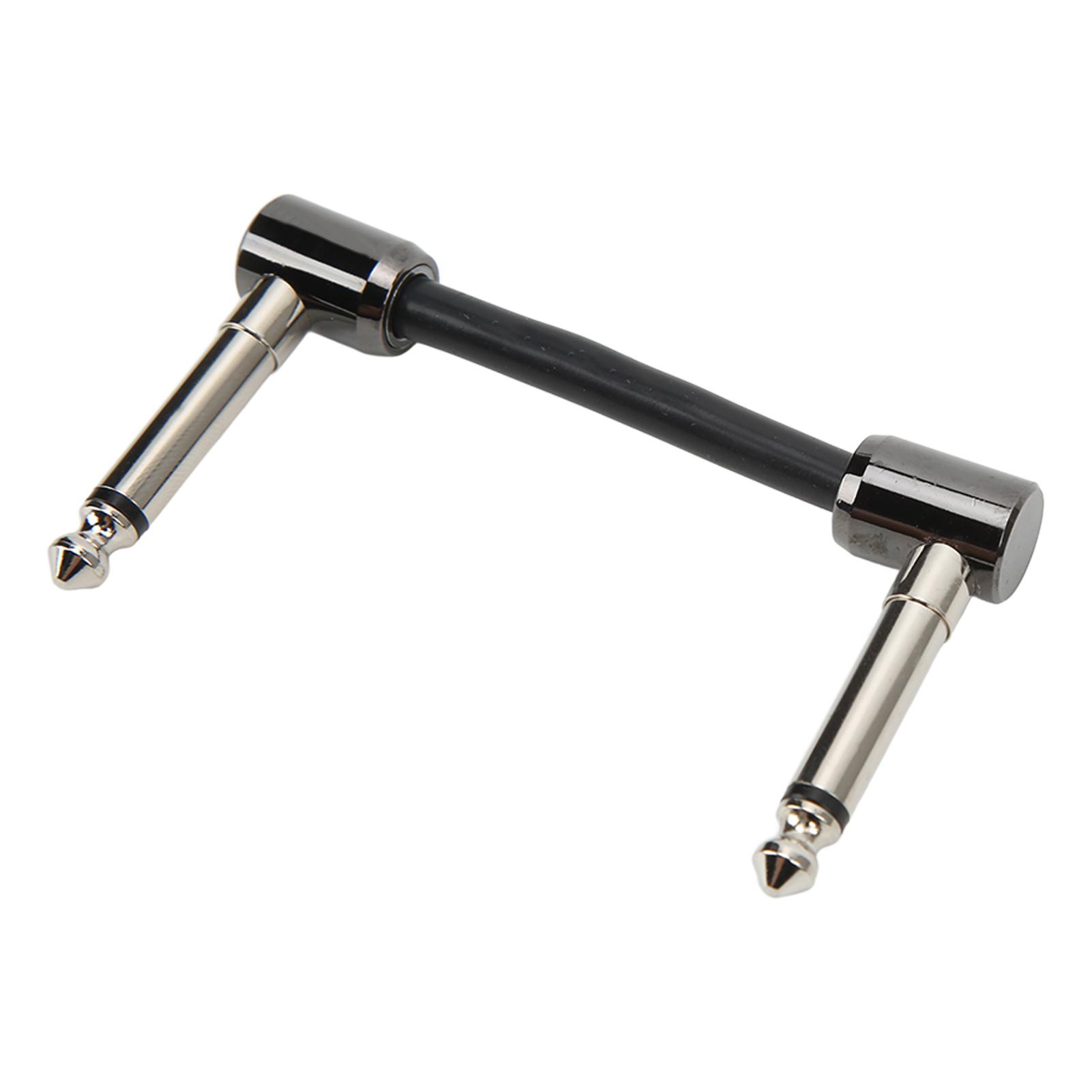 

Guitar Patch Cable Pedal Connector Wire 5cm Instrument Accessory for Folk Electric Bass