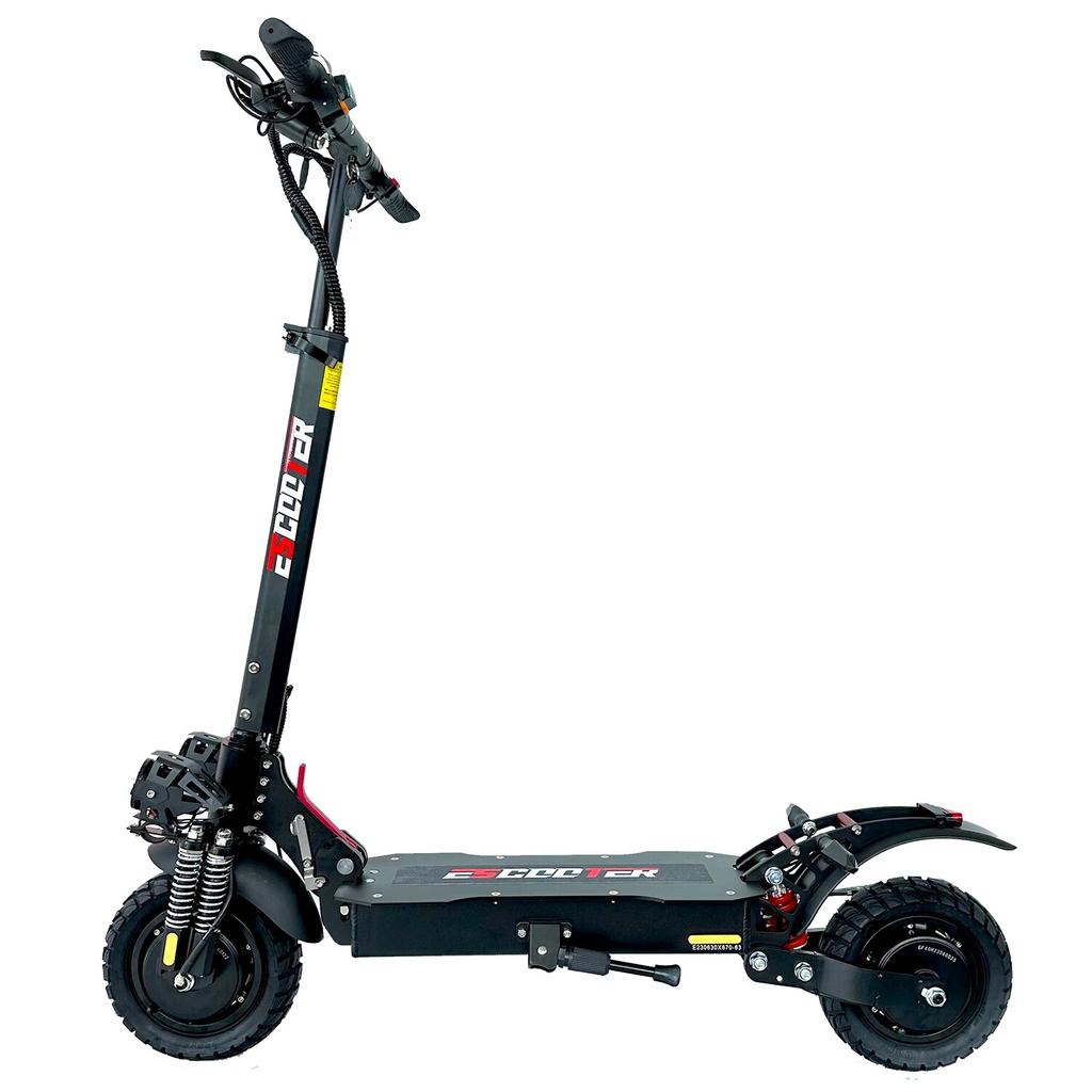 Scooter Scooter X6 de mare putere Off-road, cu două roți, 2400w, Scooter electric pliat, 48v, motor dublu, suspensie cu arc dublu