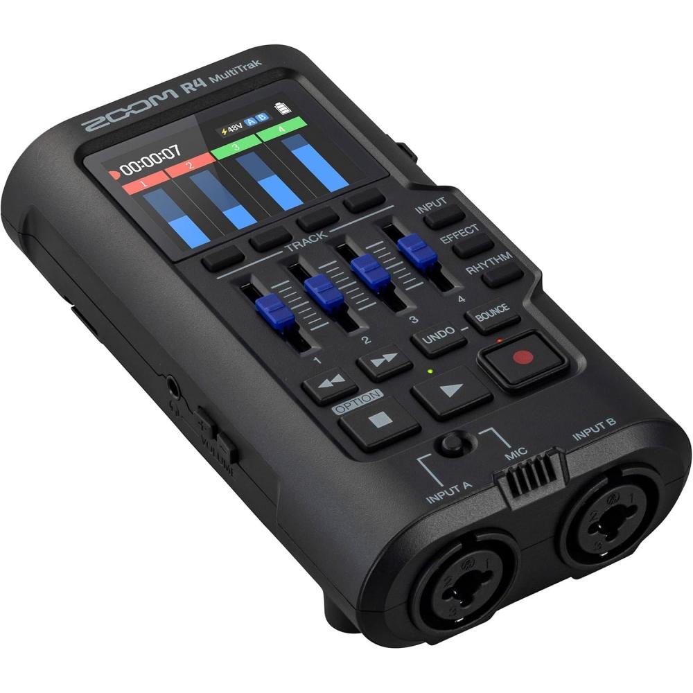Streamey Zoom R4 Multitrak 32 Bit Float Digital Recorder And Usb Audio Interface