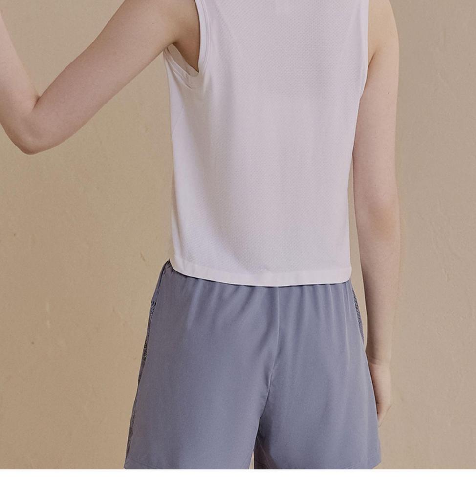 2025 Summer Women's Breathable Quick-Dry Sleeveless Yoga and Running Top