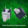 5.8x5.8MM Four-Pin Self-Locking Tactile Key Switch Button with Sheath
