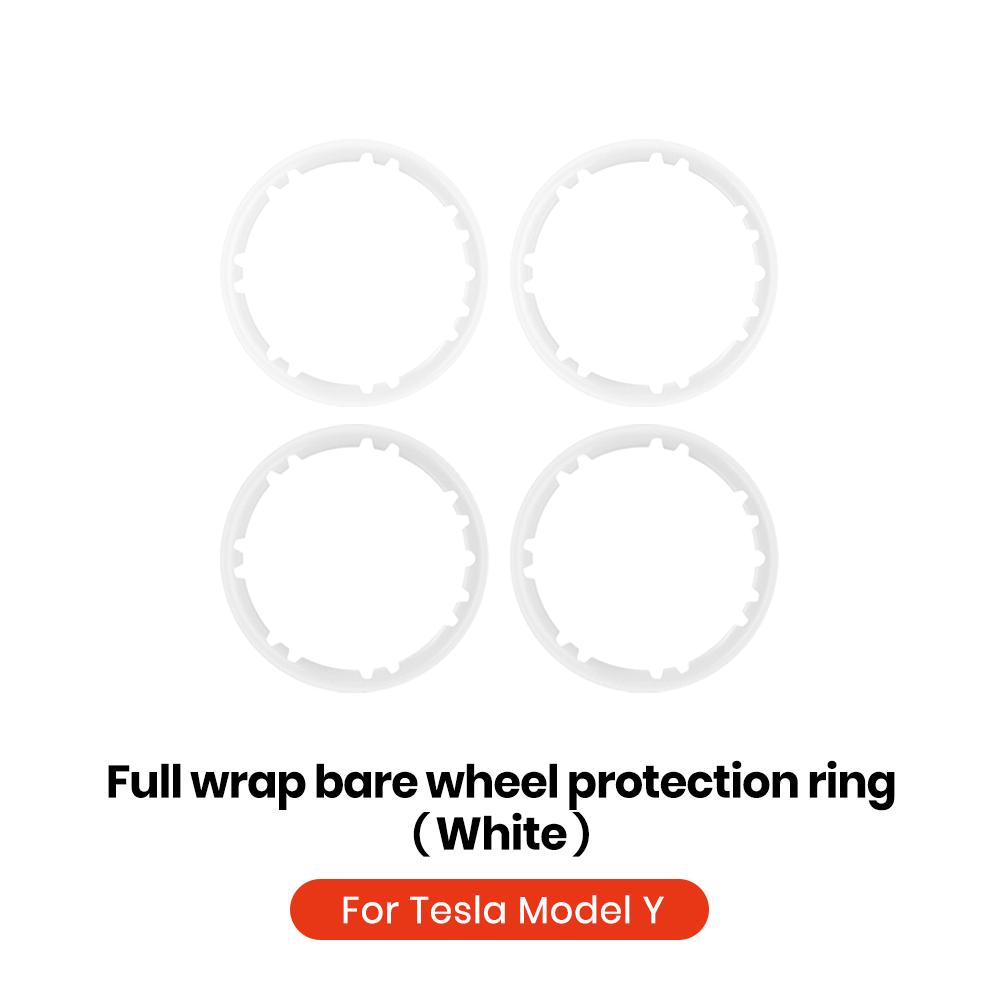 YZ for Tesla Model Y 19 Inches Wheel Protection Wheel Hub Protection Patch Protectors Automobile Accessories