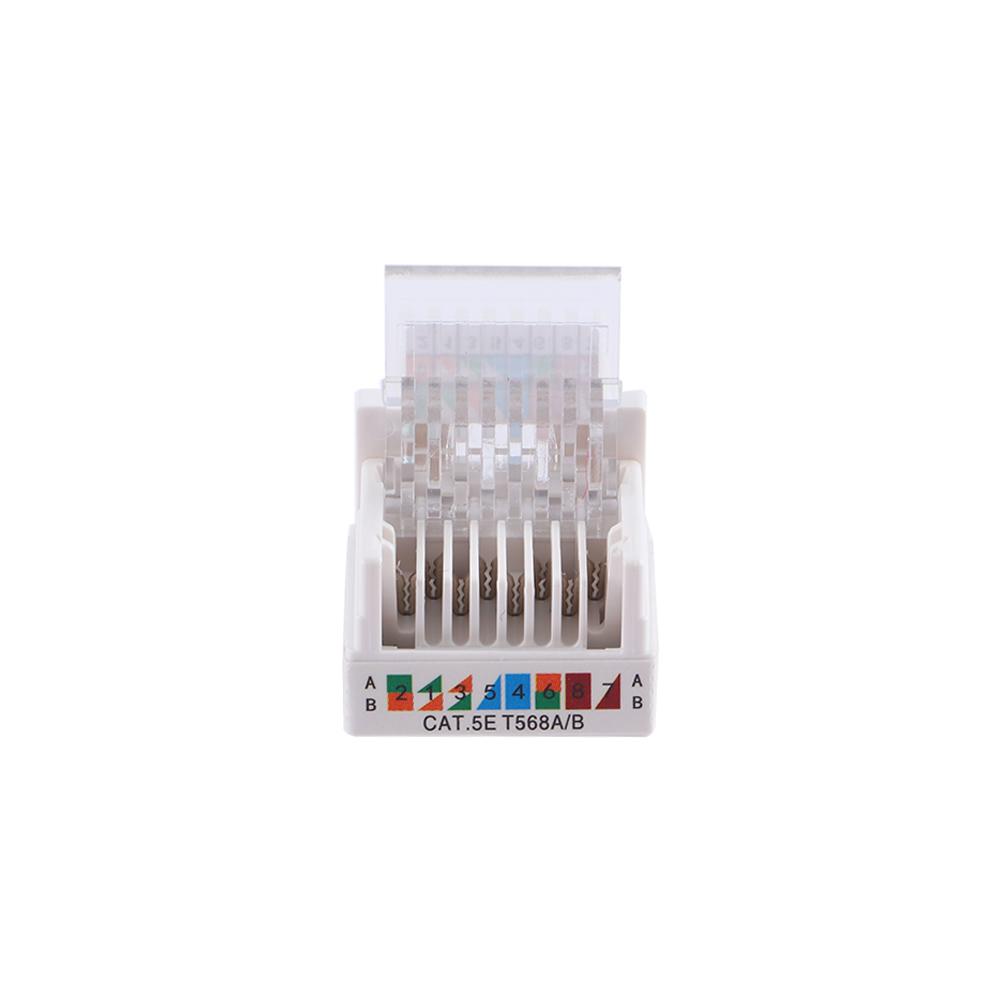 UTP Computer Outlet Cable Adapter RJ45 Connector Ethernet Cable Information Socket Network Module