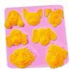 Animal Dogs Head Silicone Chocolate Mold Fondant Cake Baking Supplies Sugar Mold Tool Silicone Mold