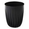 Donica Stripped Eco Recykling Czarna