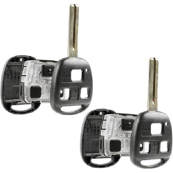 Key Fob Keyless Entry Remote Shell Case & Pad fits ES300 ES330 GS300 GS400 GS430