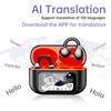 XG42 Ear-Clip Bluetooth Headset with Color Screen & AI Translation