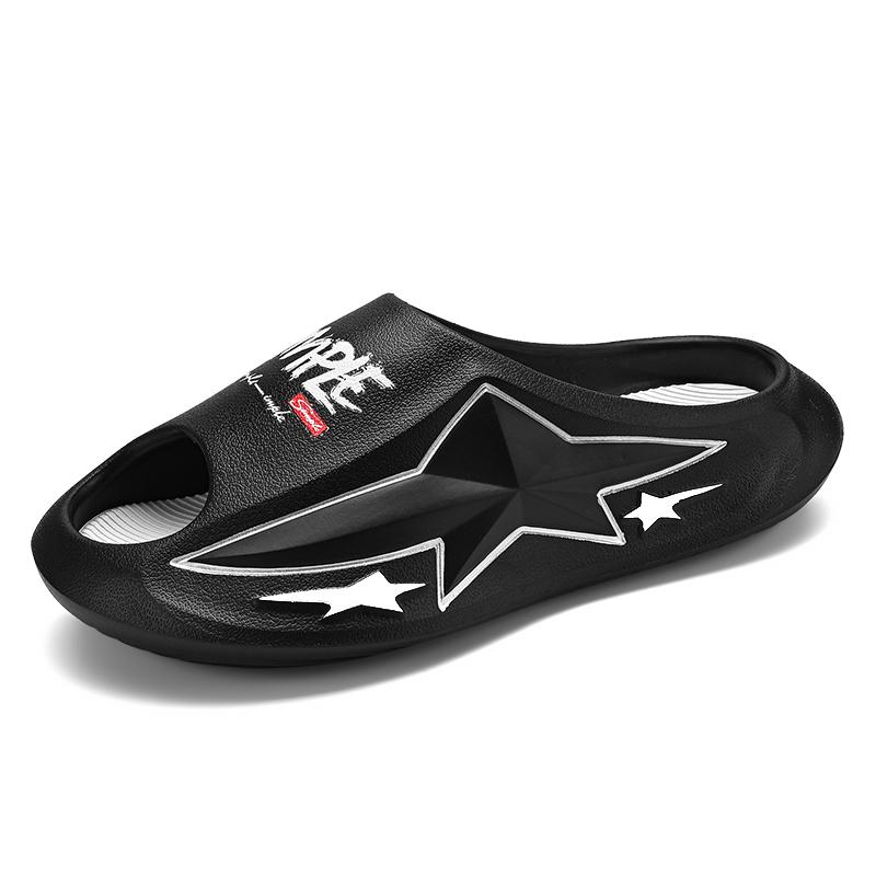 Fashion New Sale Comfortable Men's Slipper Eva Thick Bottom Sandals for Man Summer Beach Personality New Style Non-slip Mans Shoes