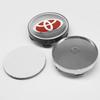 4Pcs 56mm 57mm 60mm 62mm Car Wheel Center Hub Cap Stickers Accessory For Toyota Rav4 Yaris Avensis Corolla Camry crown Rim Cover