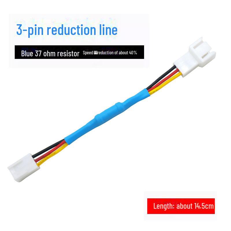 4-Pin CPU Chassis Fan Speed Control PWM Extension Cable