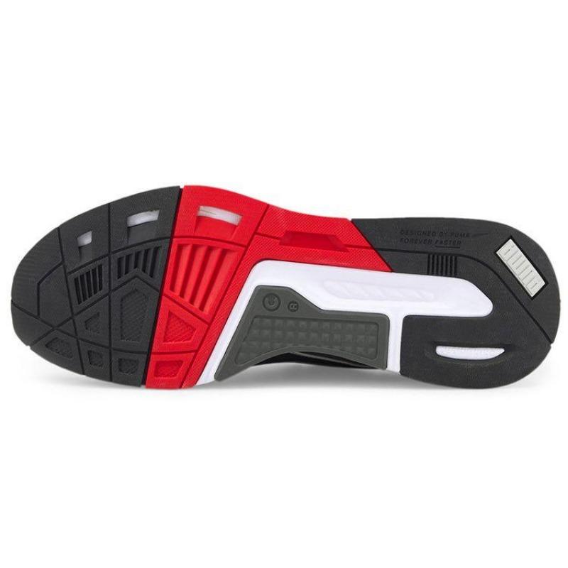 Puma Mirage Sport Tech Unisex Low-top Fabric Comfort Sports Casual Shoes Black Red 383107-03