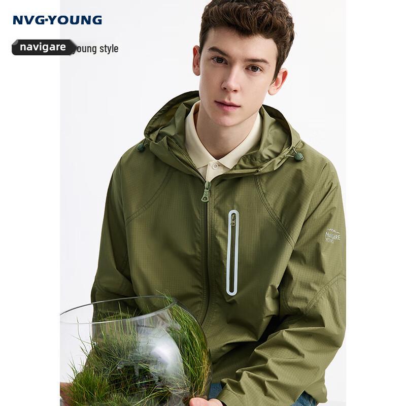

Легкая мужская куртка с капюшоном для защиты от солнца NVG·YOUNG M
