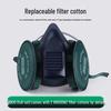 Bao Weikang 7900 Silicone Dustproof Mask: Anti-Paint, Anti-Particle Protection for Construction and Grinding.