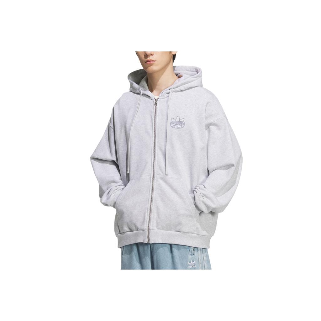 Adidas Originals Hooded Long Sleeve Simple Comfortable Jacket Unisex Jacket KG8508