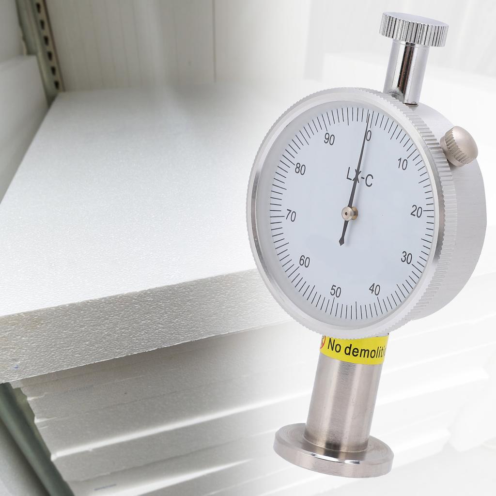 LXC1 0.55N~8.05N Shore Durometer Pointer Hardness Tester Measuring Gauge Portable Sclerometer