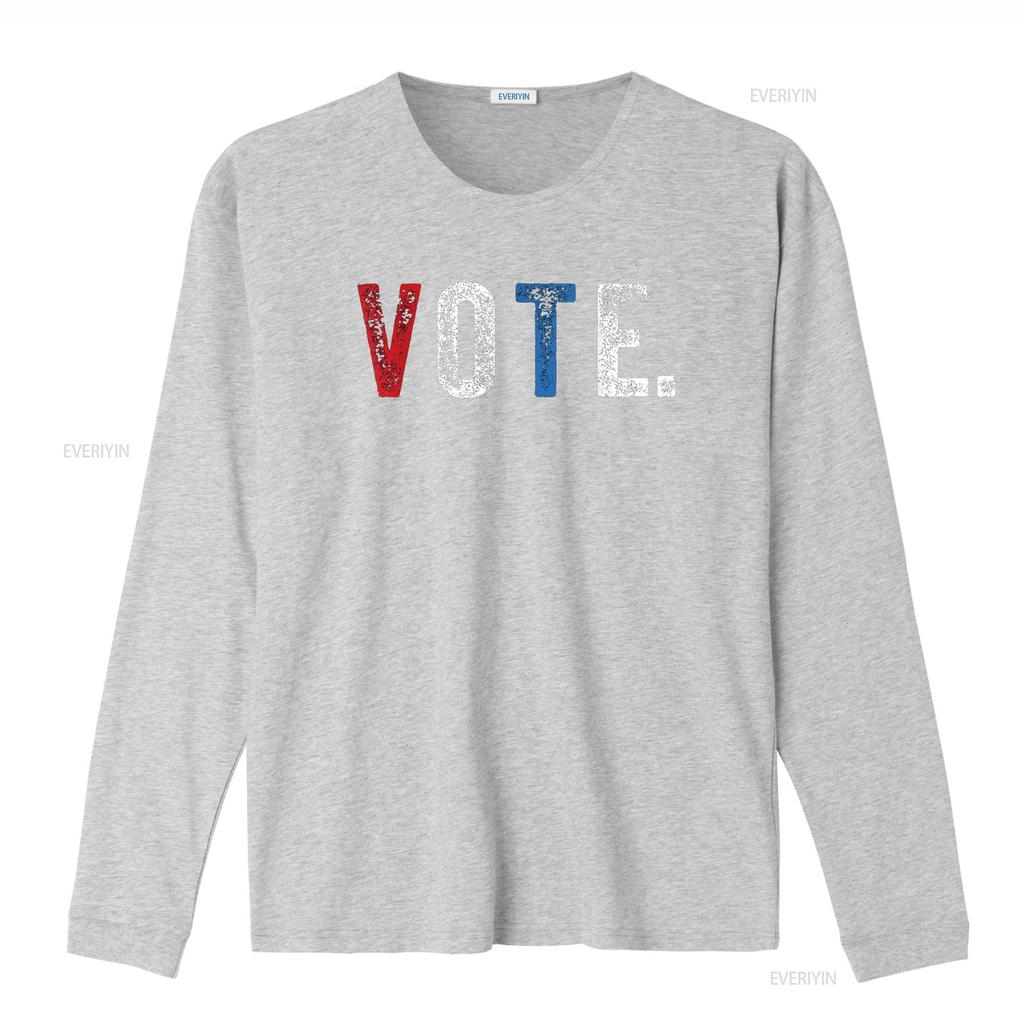 Vote T Shirt 2024 Election Voting Right Vintage Style vintage Washed Slightly fashion designer clothes Comfortable homme Casual