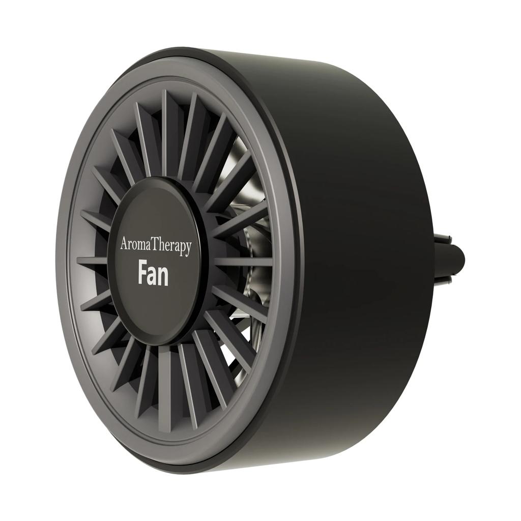 FC9 Car Aromatherapy Fan Mini Car Vent Fan USB Car Fan For Air Vent Portable With Colorful Light Scent Decoration For Truck RV