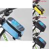 Mtb Top Tube Bag With Touchresponsive Screen For Cycling Gear Storage